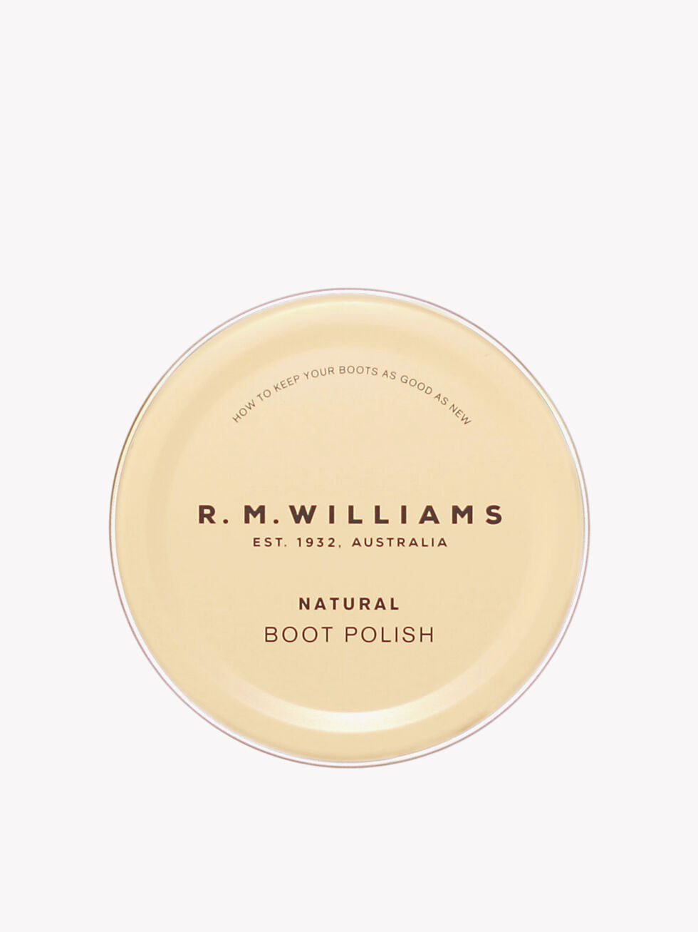 RM Williams Stockman's Natural Boot Polish