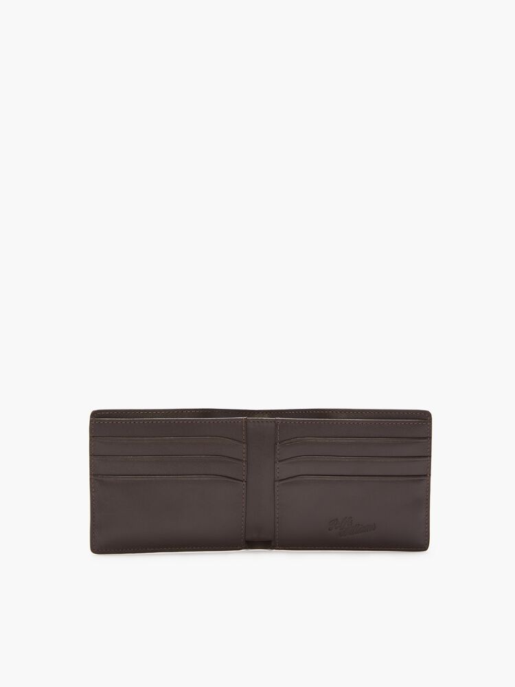 RM Williams Chocolate Slim Bi-Fold Wallet