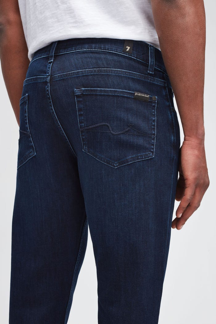 7 For All Mankind Slimmy Tapered Luxe Performance Eco Dark Blue