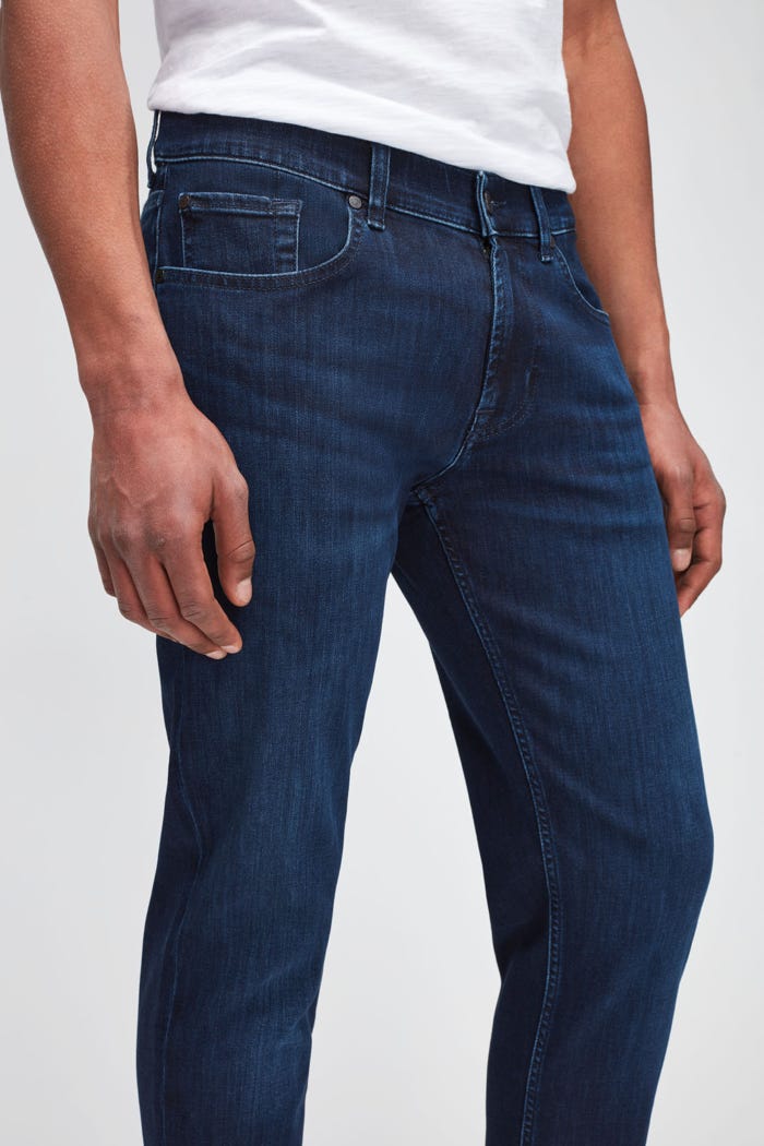 7 For All Mankind Slimmy Tapered Luxe Performance Eco Dark Blue