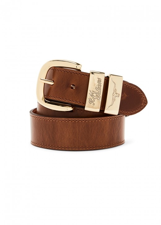 RM Williams Caramel Drover Belt