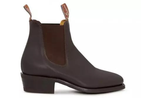 RM Williams Chestnut Lady Yearling Rubber Sole Boot